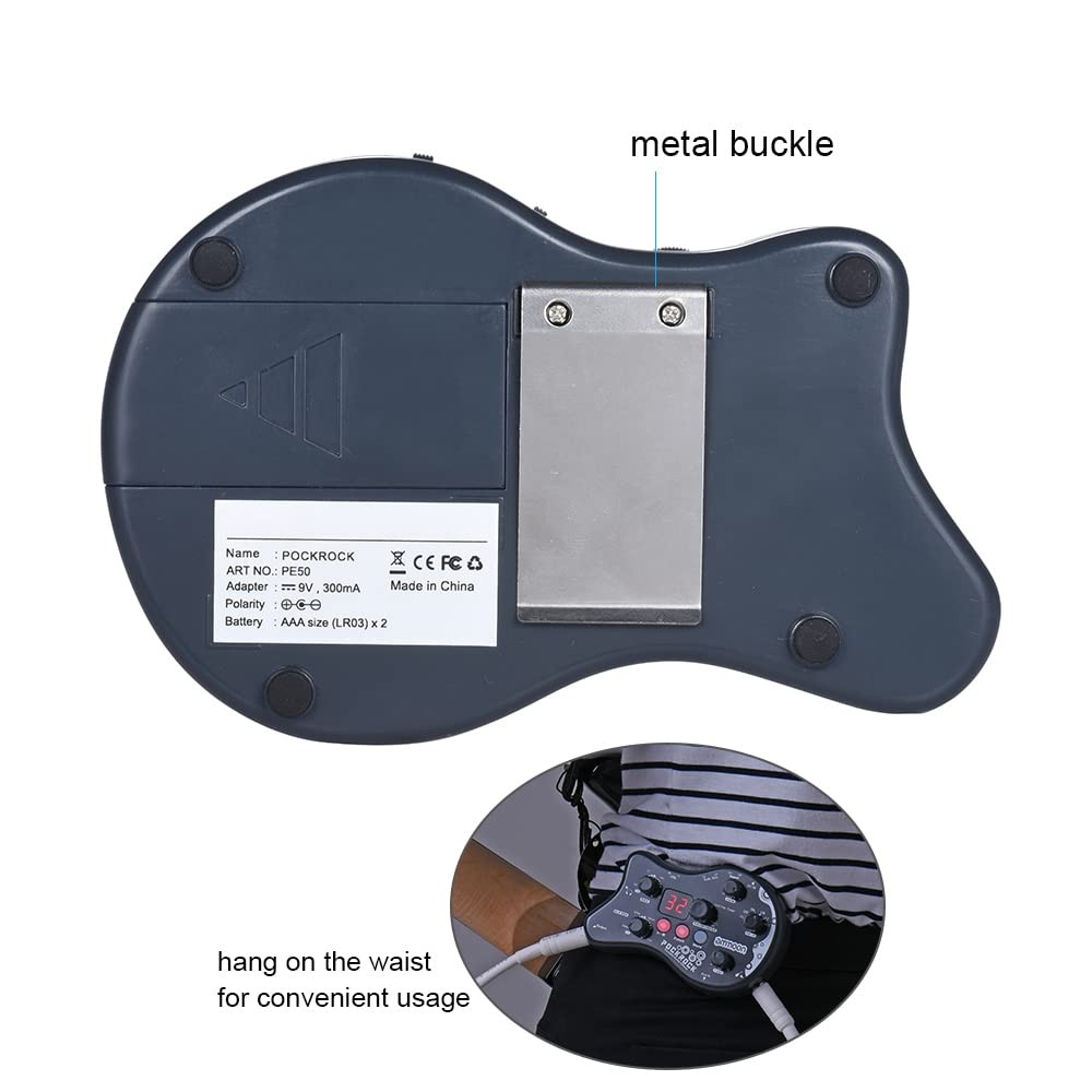 summina Portable Guitar Multi-effects Processor Effect Pedal 15 Effect Types 40