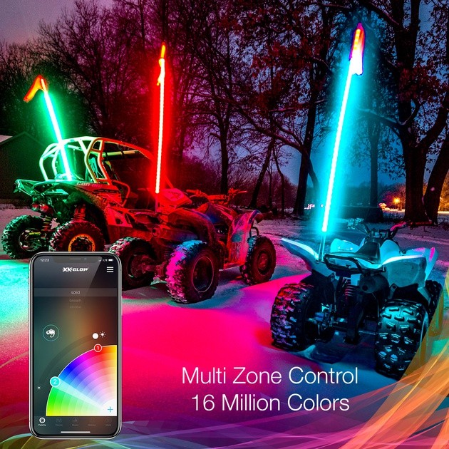 XK Glow LED Whip Light 48"
