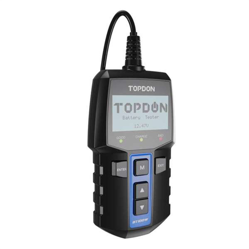 Topdon BT100W - Bluetooth 12V Battery & System Tester