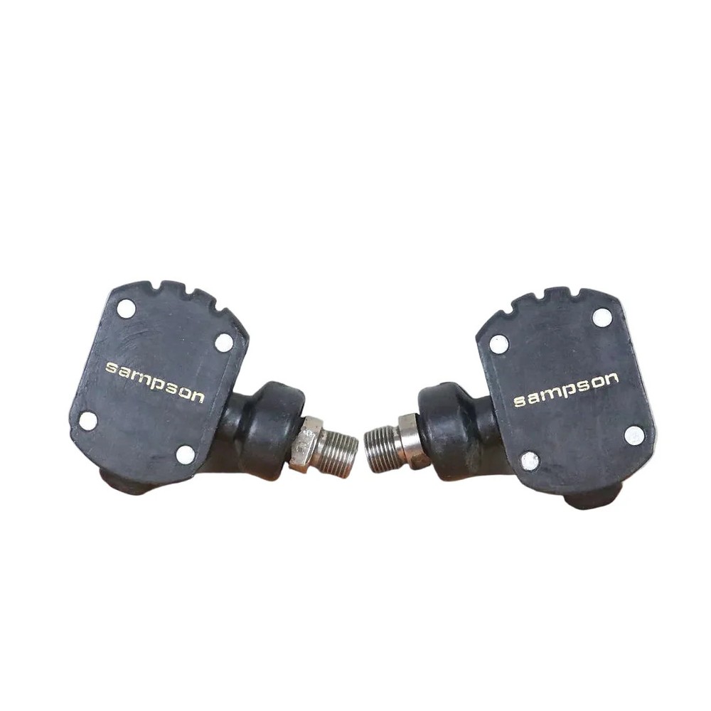 Vintage Samson Stratics Clipless Pedals Black