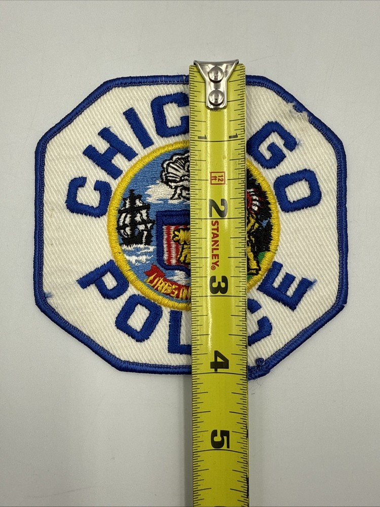 Chicago Police Patch 4x4