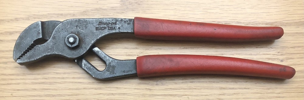 Snap-On Tools  91ACP 9" Adjustable Joint Interlocking Channel Pliers USA