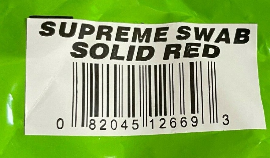 NEW Exalt Paintball Supreme Swab - Solid Red