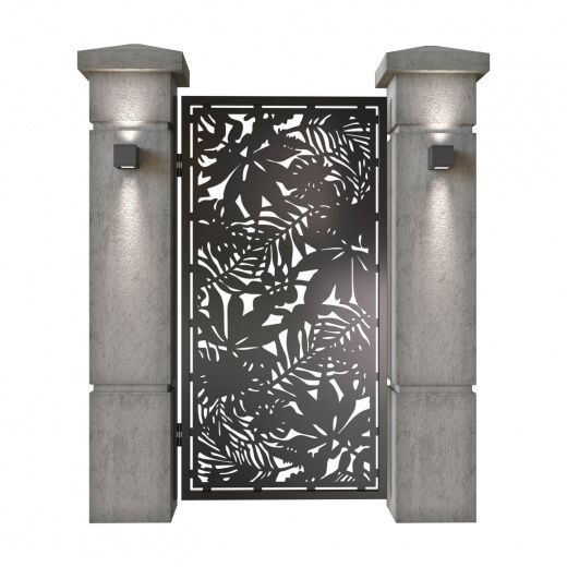 Gorgeous Custom Handcrafted Metal Entry Gate