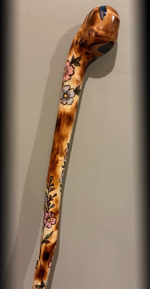 43” Walking Stick Hand Made & Finished 🇺🇸