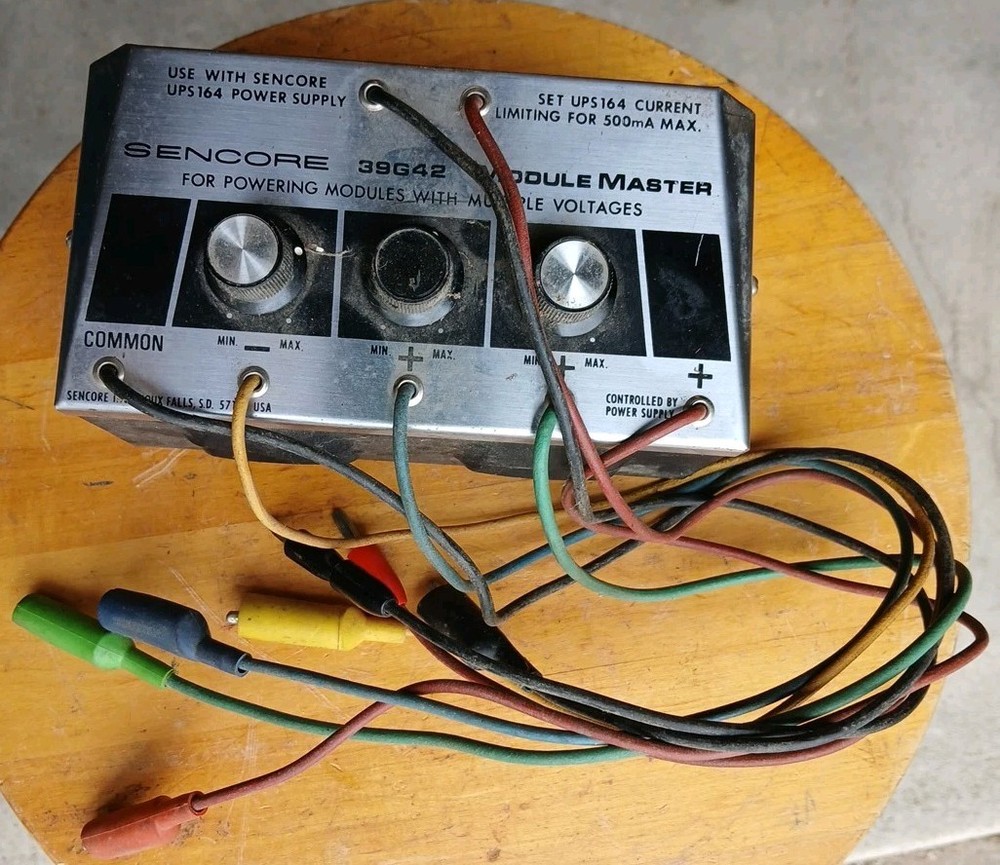 Sencore 39G42  Module Master Bench Top Component Tester, Tube Resistor Capacitor