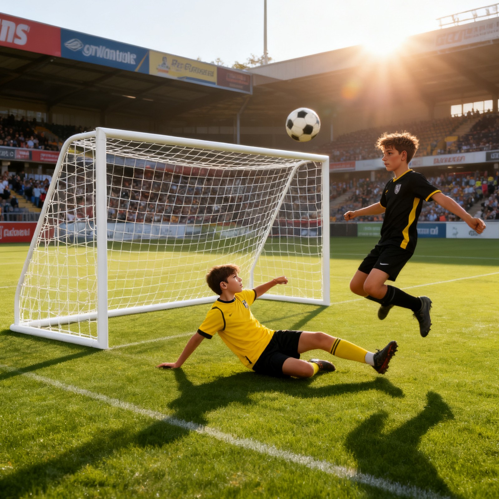 Portable Soccer Goal for Backyard 12x6FT Adults Soccer Net PVC Frame w/Carry Bag