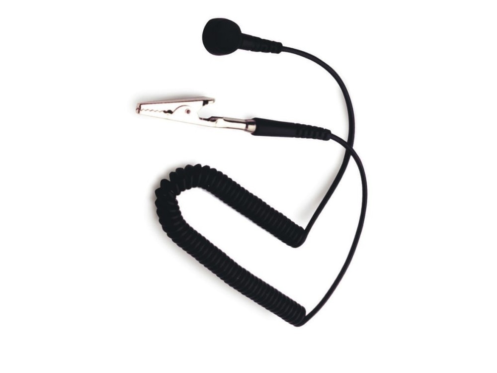 Techni-Pro 758ST926 - Wrist Strap, Hook & Loop Adjustable, 1/8' (4mm) Snap, 6