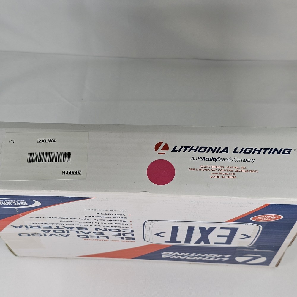 New Lithonia Lighting LED Emergency Exit Light Sign