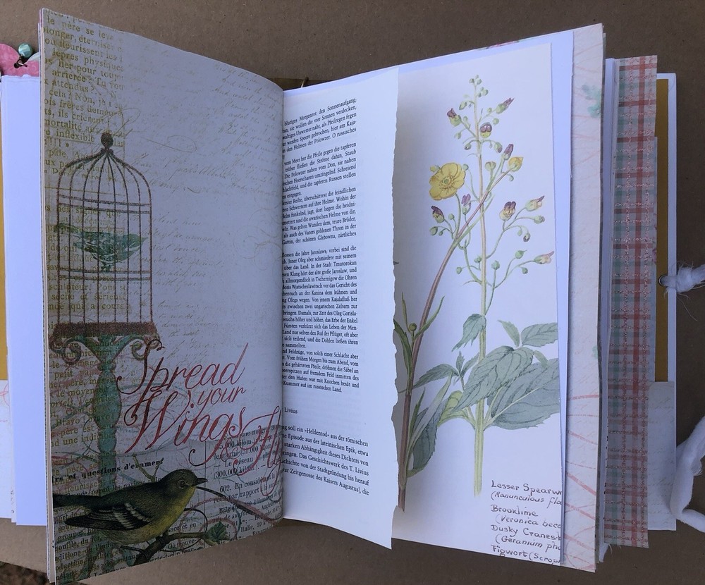 Handmade Junk Journal Kit