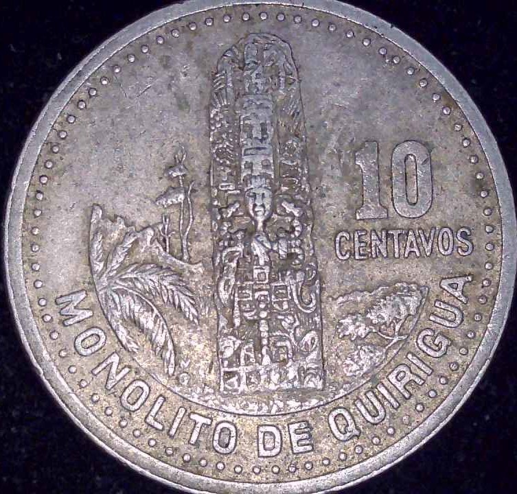 Guatemala - 1998 - 10 Centavos