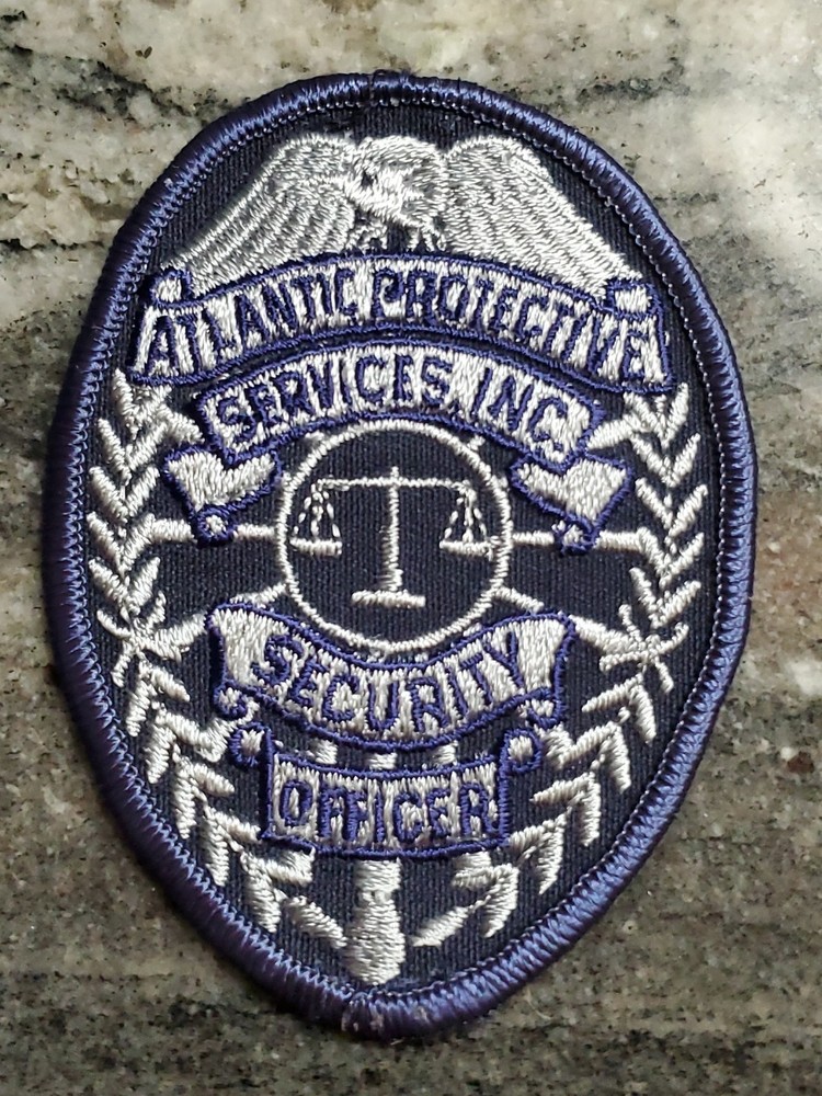Atlantic Protective Services Inc Security Officer Patch