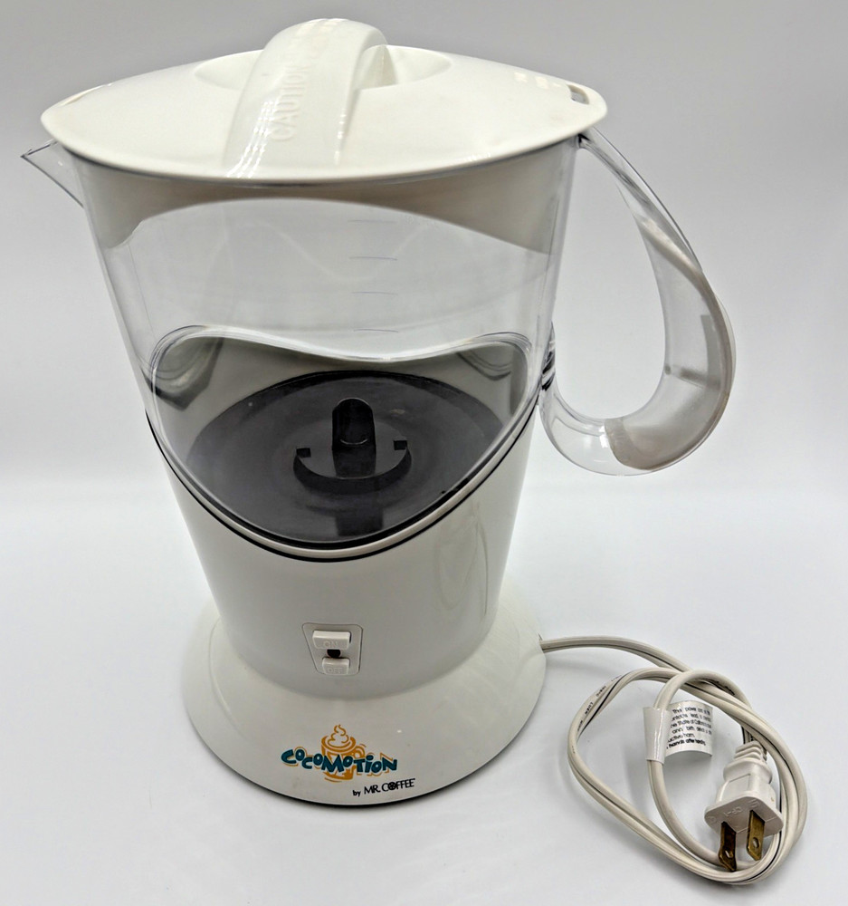 Mr. Coffee Cocomotion 4 Cup Automatic Hot Chocolate Cocoa Maker - White