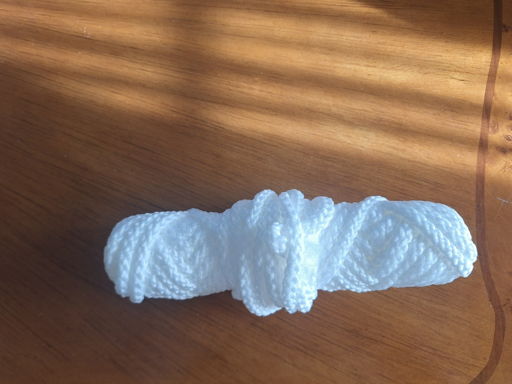Macramé Cord 4mm  WHITE   Various lengths