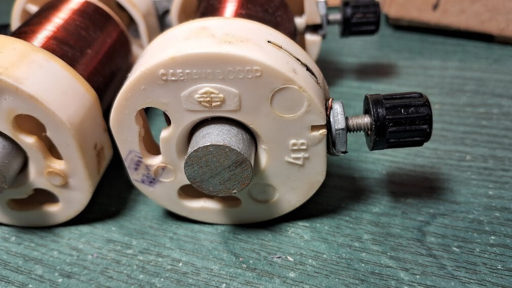 Vintage Demo Electromagnet Disassemblable Educational Physics Russian USSR 1984
