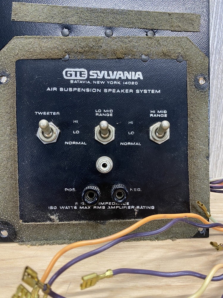 GTE Sylvania AS225A Crossover Working Original Replacement Part
