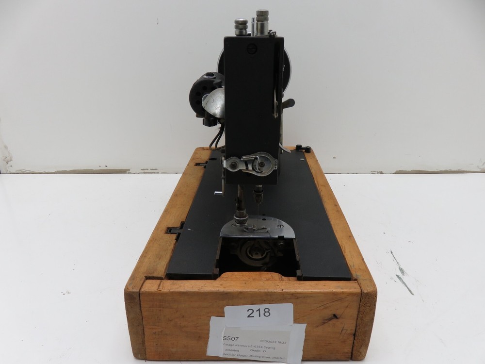 Kenmore E-6354 Sewing Machine - Untested As-is