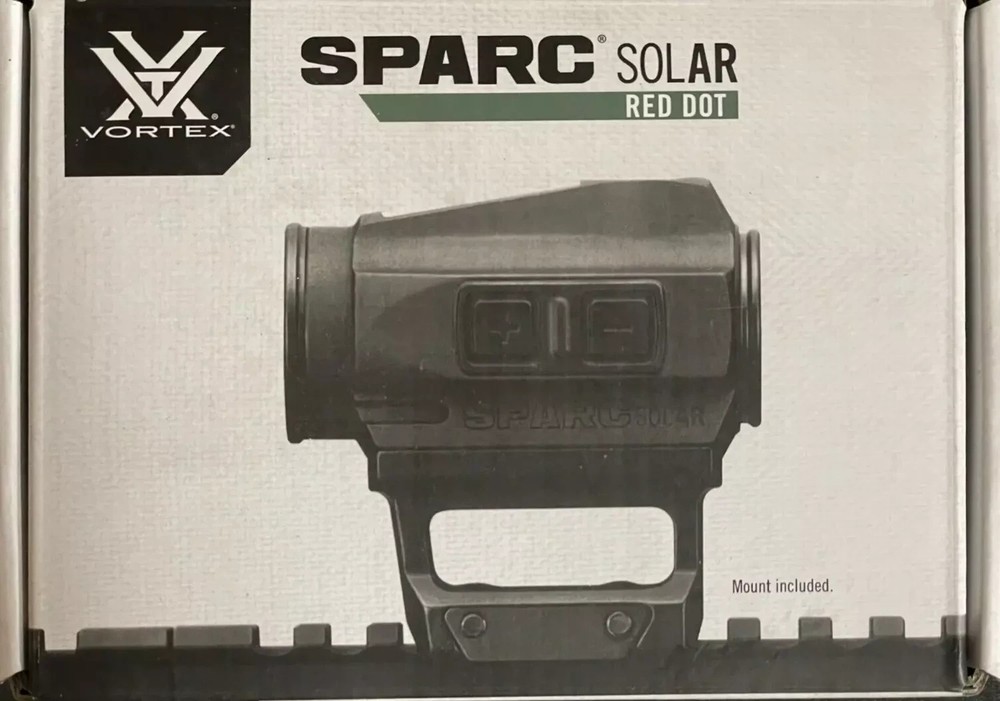 Vortex SPARC Solar Red 2 MOA Dot Sight - SPC-404 (New Sealed)