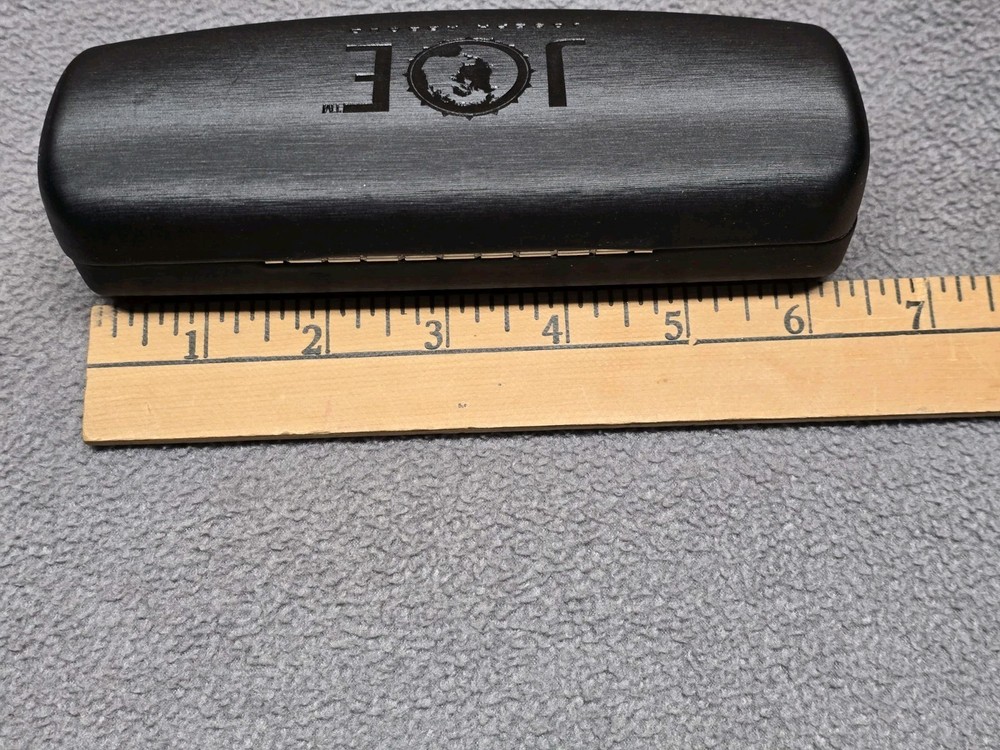 Joseph Abboud Clam Shell Black Eyeglasses Case Preowned