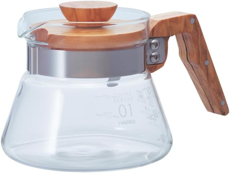 V60 Olive Wood Coffee Server 600ml