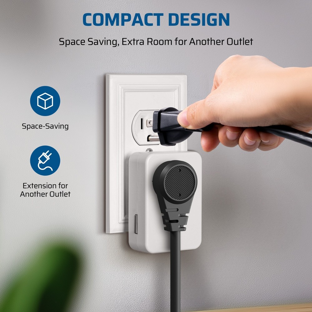 Edishine Remote Control Outlet 100 ft RF Range Wireless Remote On Off Switch