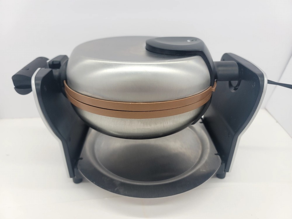 Bialetti Ceramic Coated Rotating Belgian Waffle Maker WORKS - Model TSK-2901BW