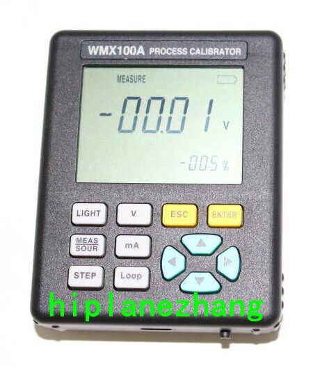 DC Voltage Current Measure & Signal Source Simulator Meter 0-24mA Step Loop 24V