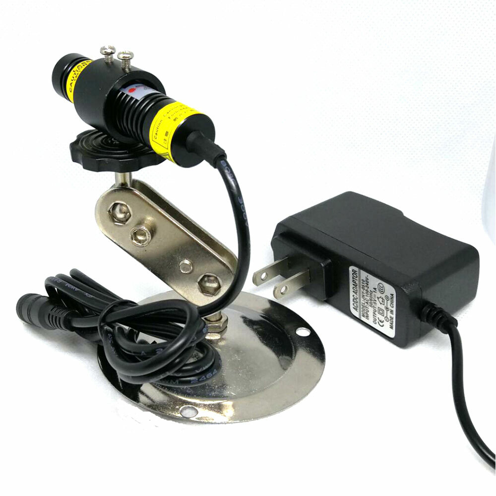 515nm 30mW Green Generator Laser Module Dot/Line/Cross Alignment Tool DC12V