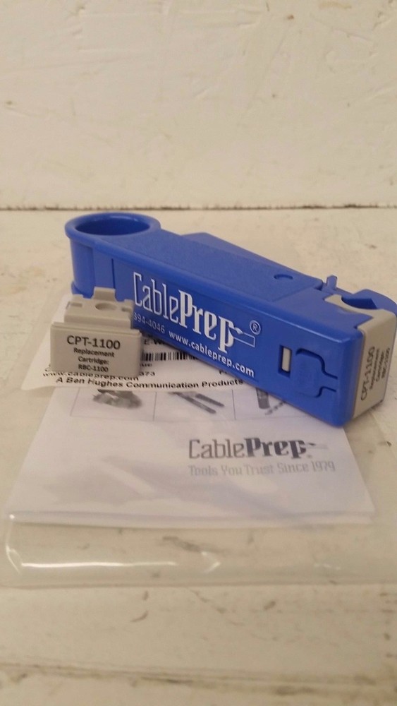Cable Prep CPT1100 RG7/11 Cable Stripper