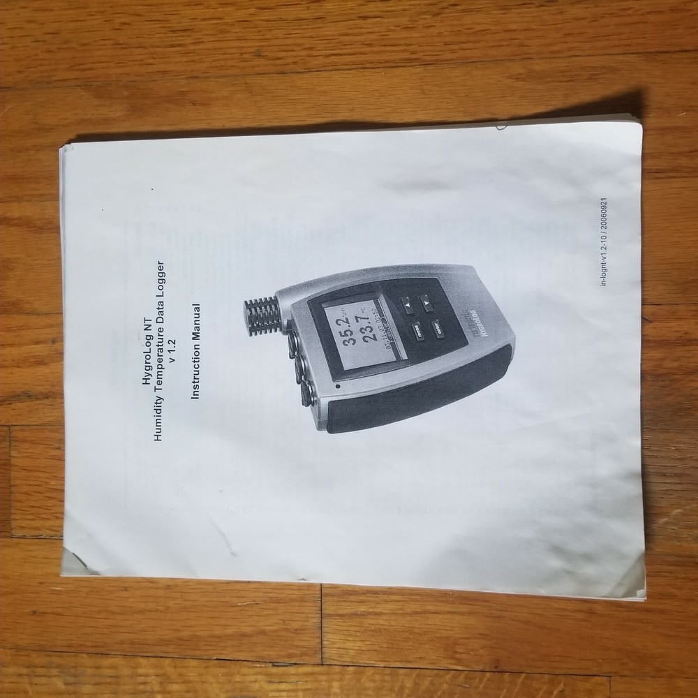 Rotronic NT2 HygroLog Data Logger