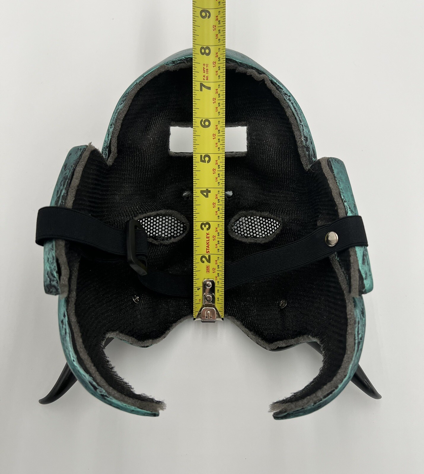 Demon Devil Oni Costume Mask Green Black Gold Samurai Assassin Style Cosplay