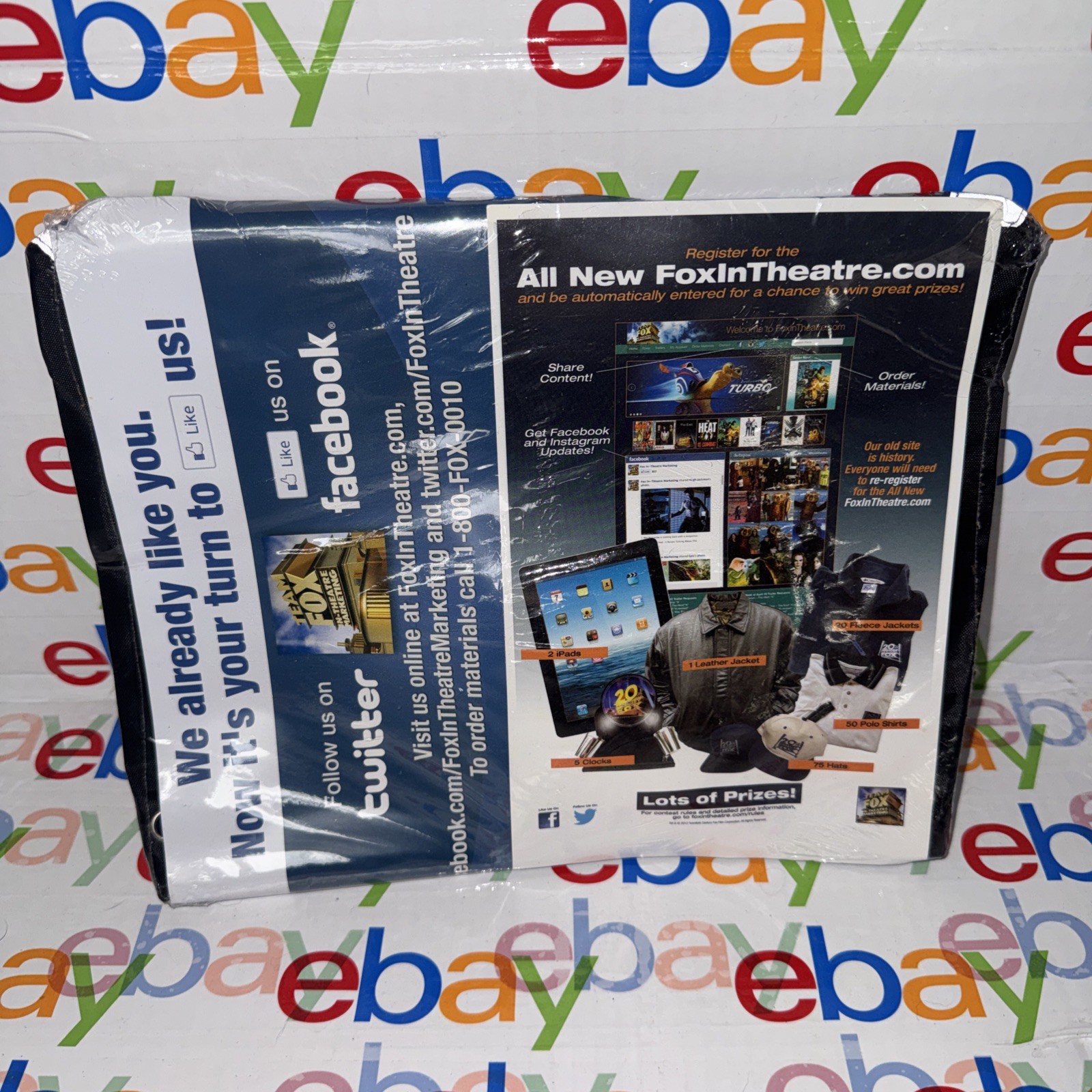 DreamWorks "Turbo" Movie Promo Bag And Keychain