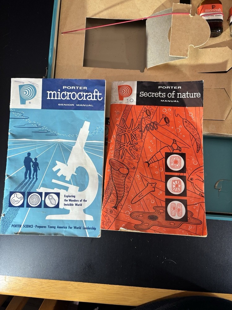 Vintage 1960 Lionel-Porter Panel Microcraft Microscope Labmaster Lab Toy