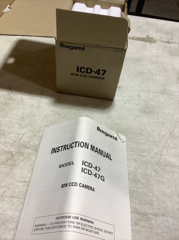 Ikegami ICD-47 B/W CCD Camera