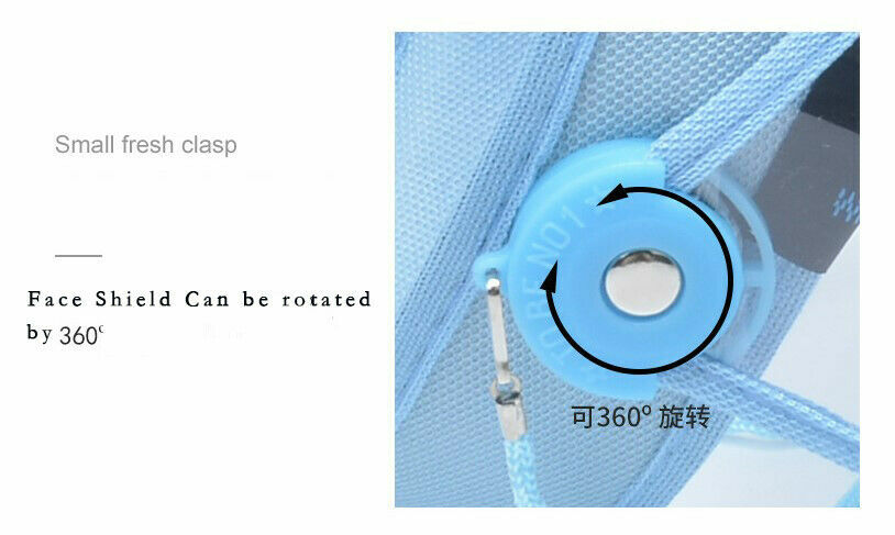 2 PCS Flip Up & Down Visor, Full Face Splash Guard, Protective Shield Clear