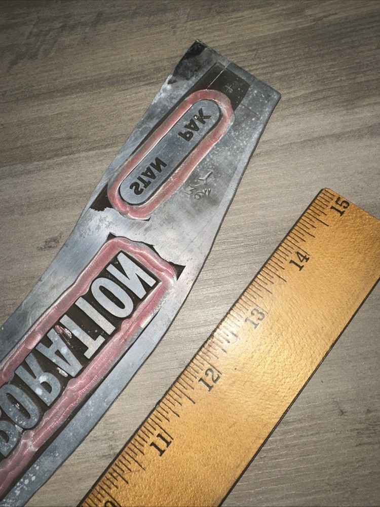 Printing Plate “ Standard Packaging Corporation “