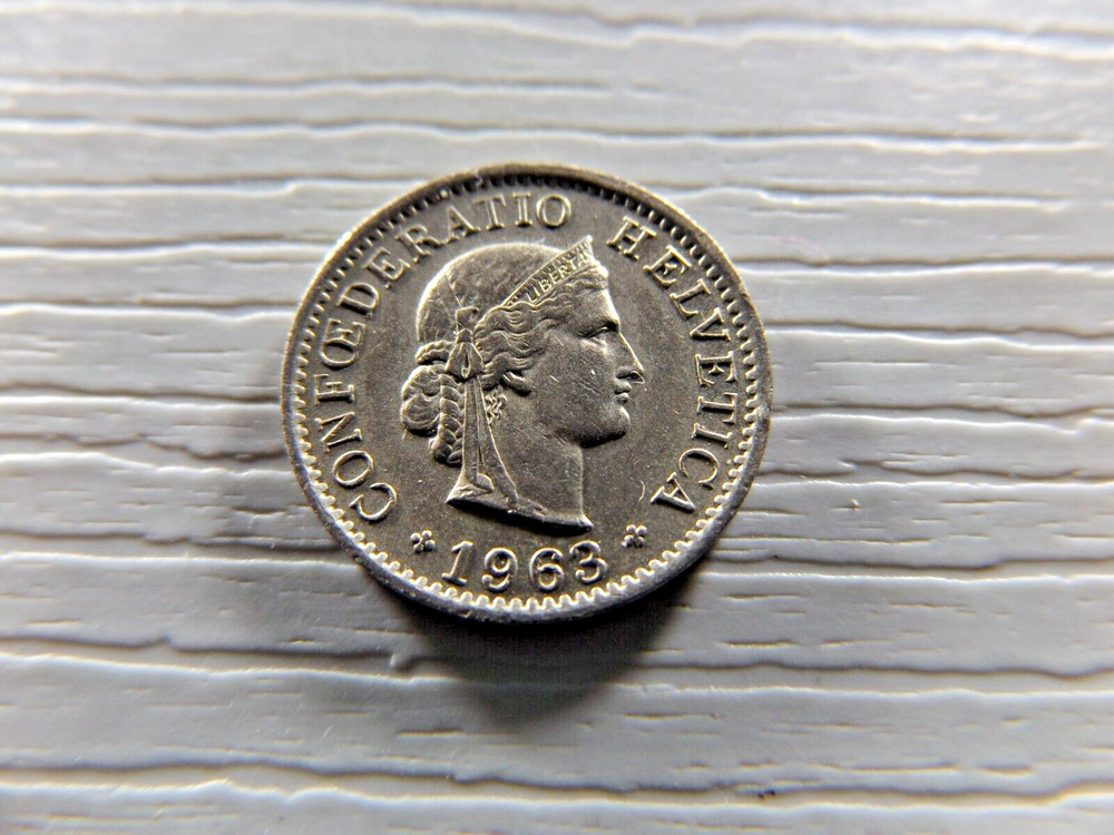 SWITZERLAND 1963 5 Rappen