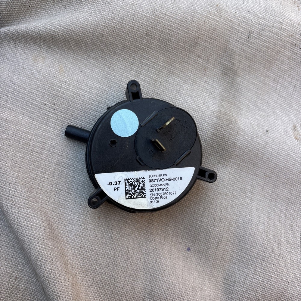 Goodman Air Pressure Switch 20197312