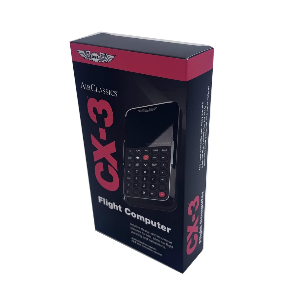 CX-3 Flight Computer – Advanced Electronic E6B for Accurate Flight Planning a...