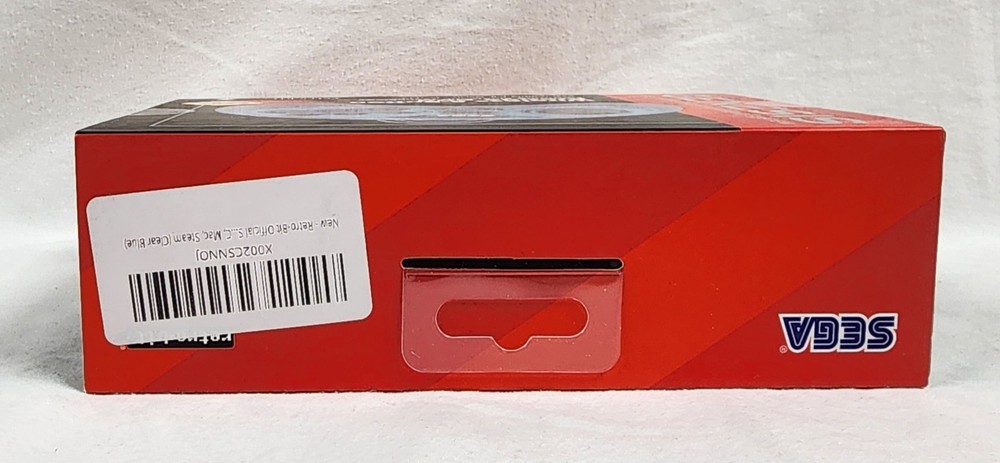 Sega Genesis Retro-Bit Wireless 8-Button Controller - Transparent Blue