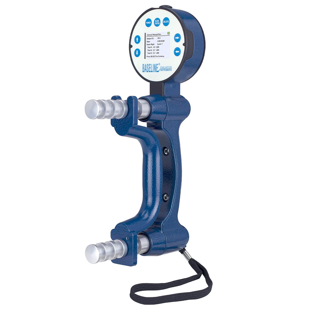 BIMS Digital 5-Position Hand Dynamometer for Grip Strength Testing and Evaluatio
