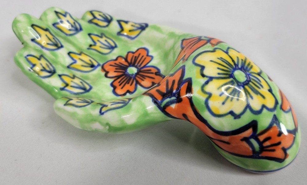 Boho Ceramic Hand Incense Holder