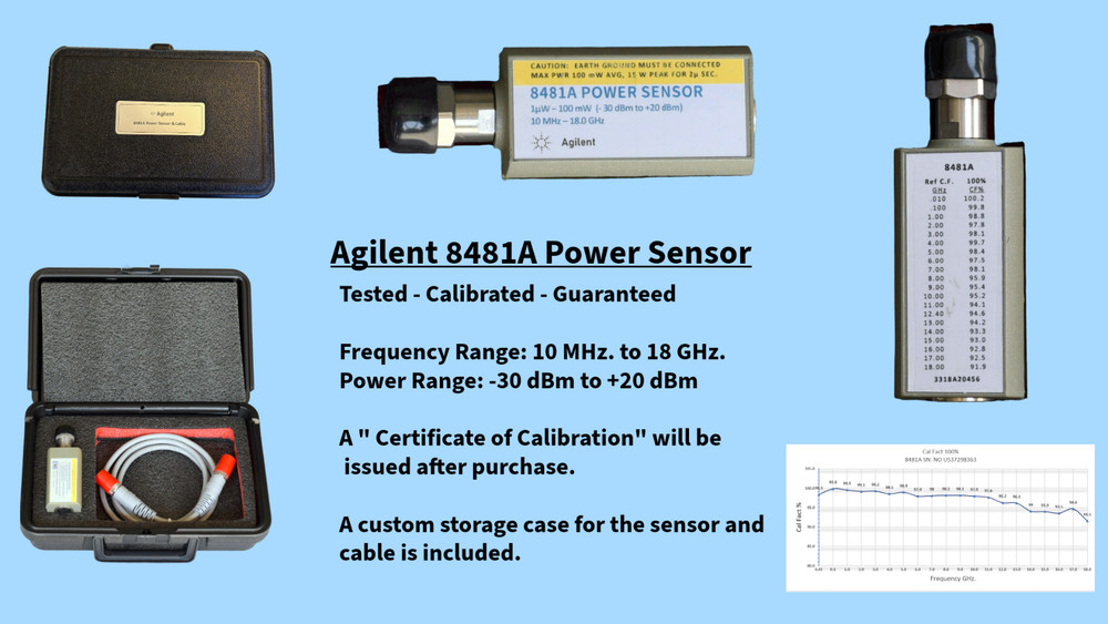 Agilent E4418B EPM RF Power Meter System | 8481A Sensor | E9288A Cable