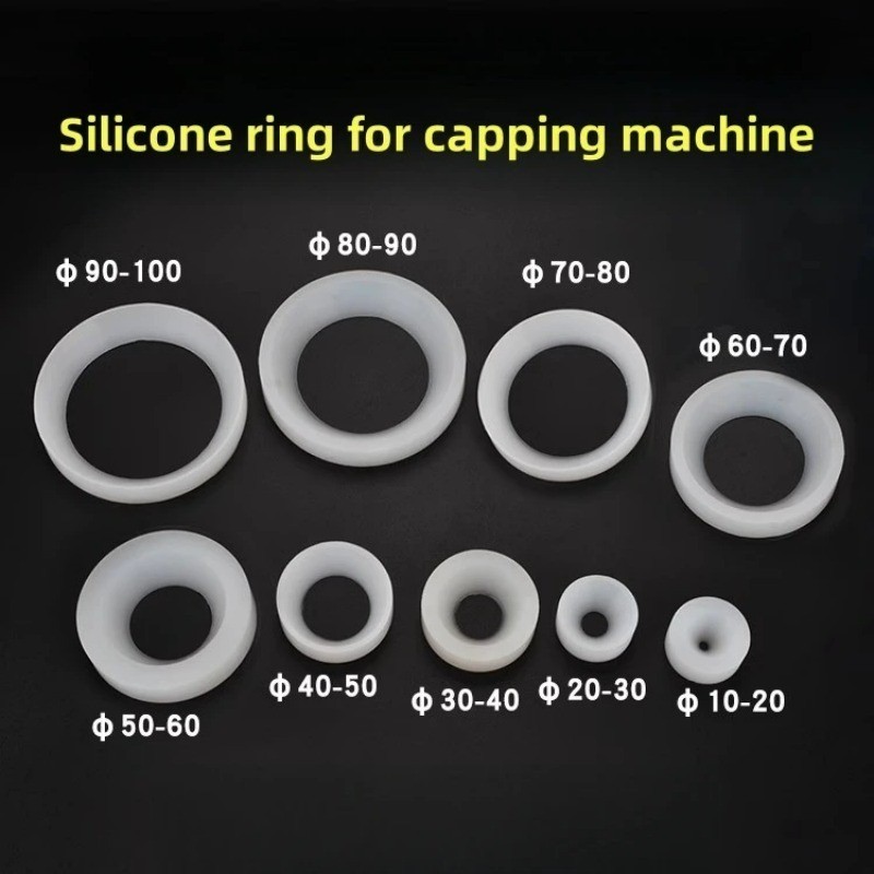 Silicone Ring Capping Head Inner Core Wear-resistant Washer For Capping Machine