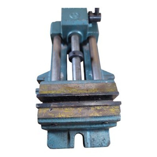 Wilton V-100 Cam Action Drill Press Vise 4 In Jaws Dual Rod Lever Used M40