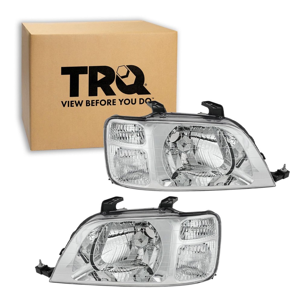 Honda CR-V 1997-2001 Headlight Assembly Kit Driver Passenger Side Replacement