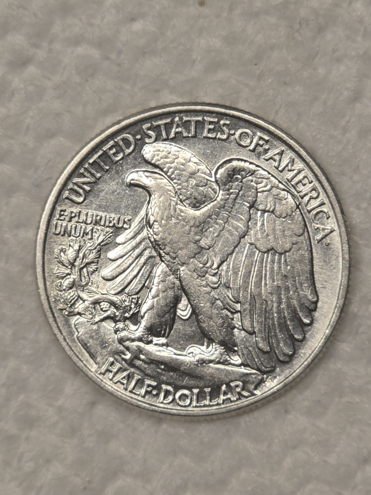 1943 50C Walking Liberty Half Dollar BU Condition Problem Free Coin!
