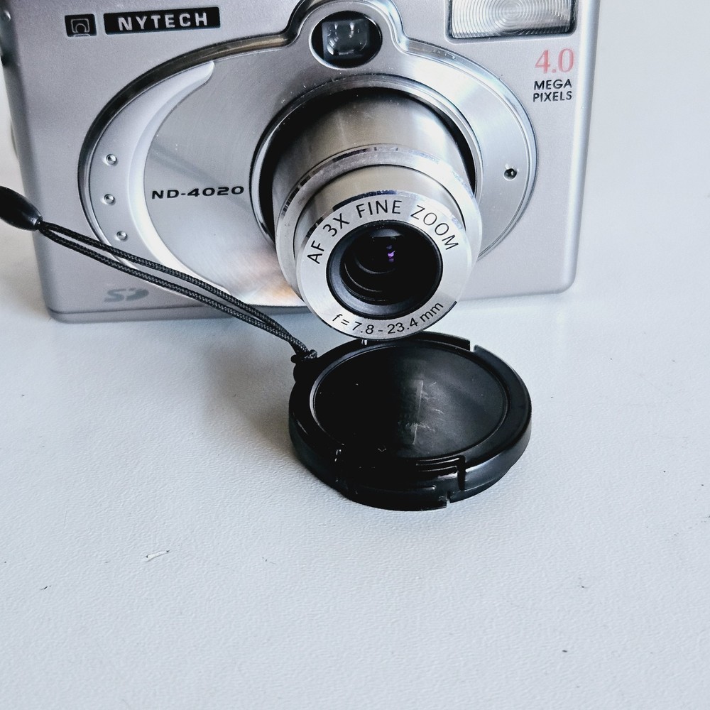 Nytech ND-4020 4.0MP Compact Digital Camera Silver Boxed Tested & Working