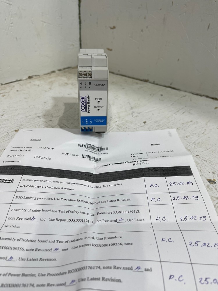 ROXAR FE POWER BARRIER ROX000108477