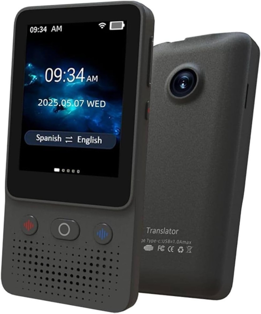 Voice & Text Bidirectional Language Translator Device - 138 Languages Supported